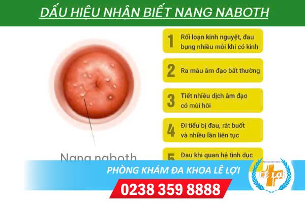 Cách chữa nang naboth cổ tử cung