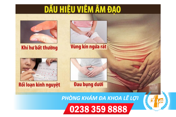 Hình ảnh viêm âm đạo dễ nhận biết