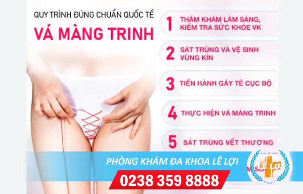 Địa chỉ vá màng trinh an toàn và bí mật tại Tp. Vinh