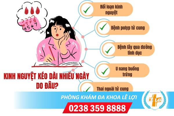 Kinh nguyệt kéo dài nhiều ngày và những biến chứng nguy hiểm