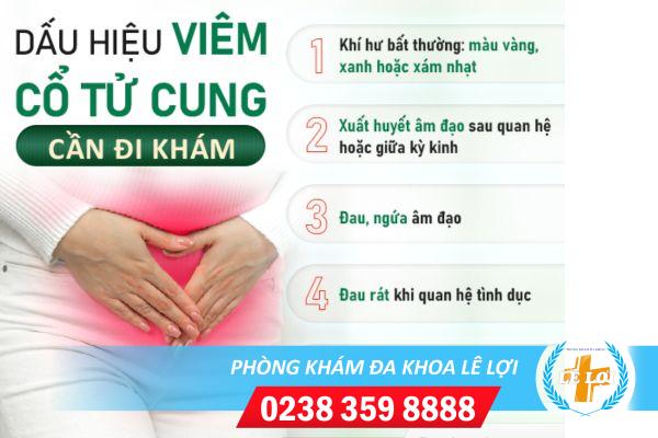 Những nguyên nhân gây viêm cổ tử cung